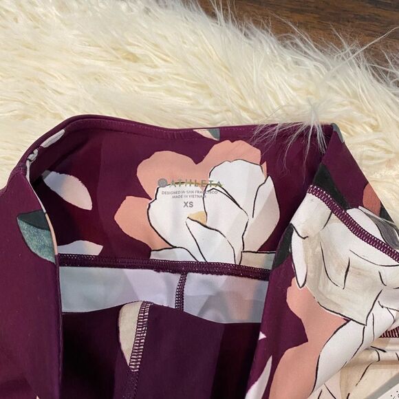 Athleta Pants & Jumpsuits Athleta Floral Leggings - Picture 4 of 5